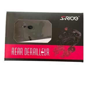 S-Ride Rear Derailleur Longcase 8sp Black RD M200